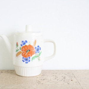Caffettiera vintage Villeroy e Boch della serie Vera degli anni settanta