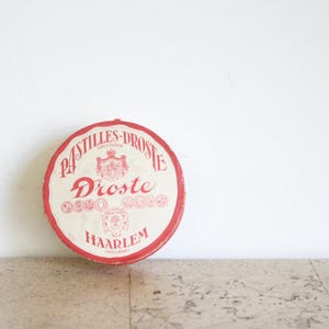 Vintage Dutch Droste cardboard box from the fifties