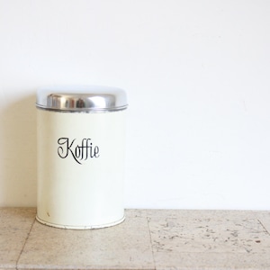 Vintage coffee tin / koffie blik from Brabantia in Holland