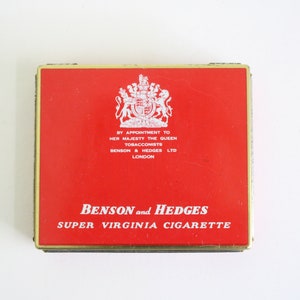 Benson hedges box - Etsy 日本