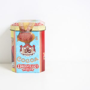 Vintage Dutch Droste tin from the eighties