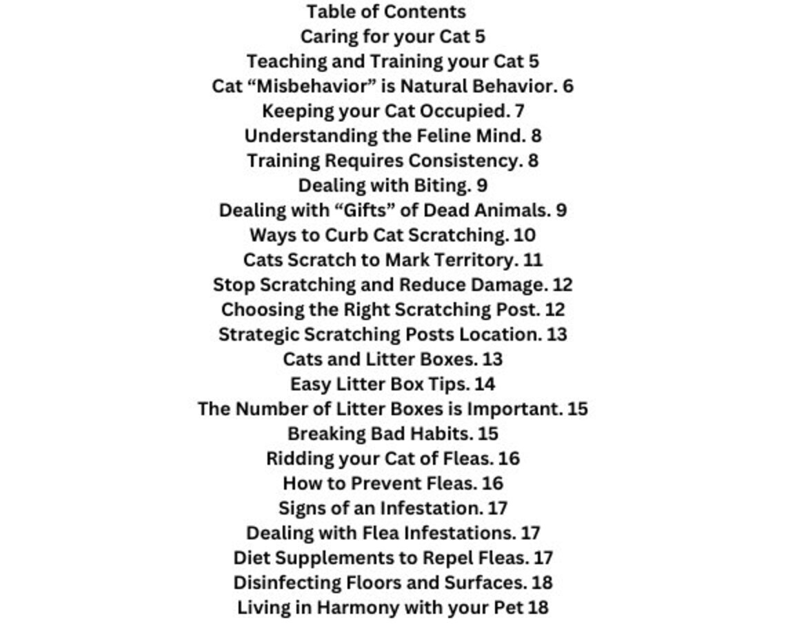 Cat Behavior Problems and How to Solve Them Cat Training How to Train a