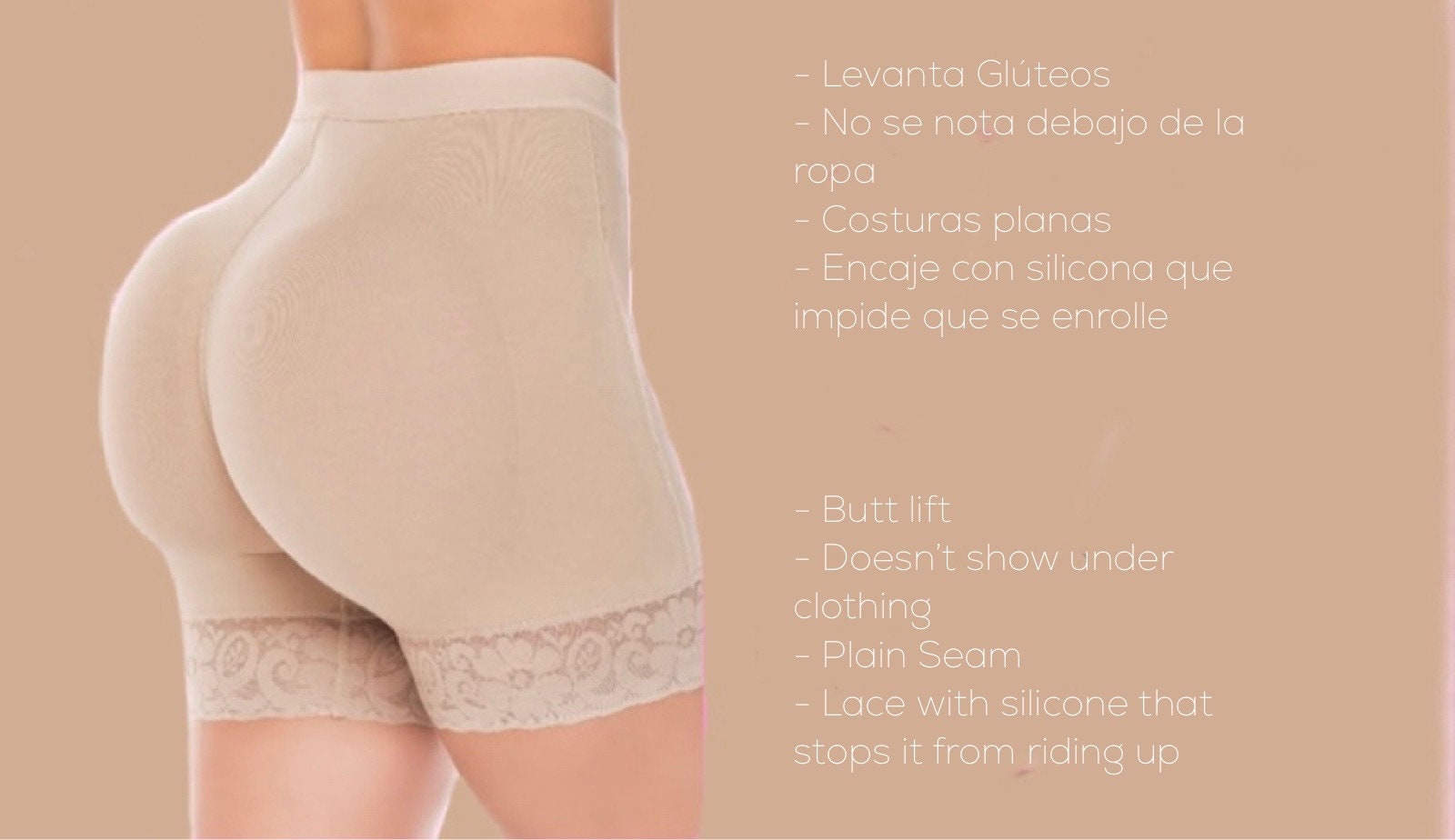 MariaE Fajas Colombian Compression Butt Shapewear Shorts –
