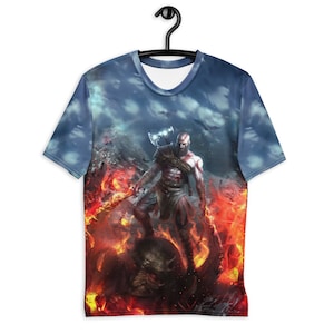 God of War - Kratos Blades of Chaos - All Over Print T-Shirt