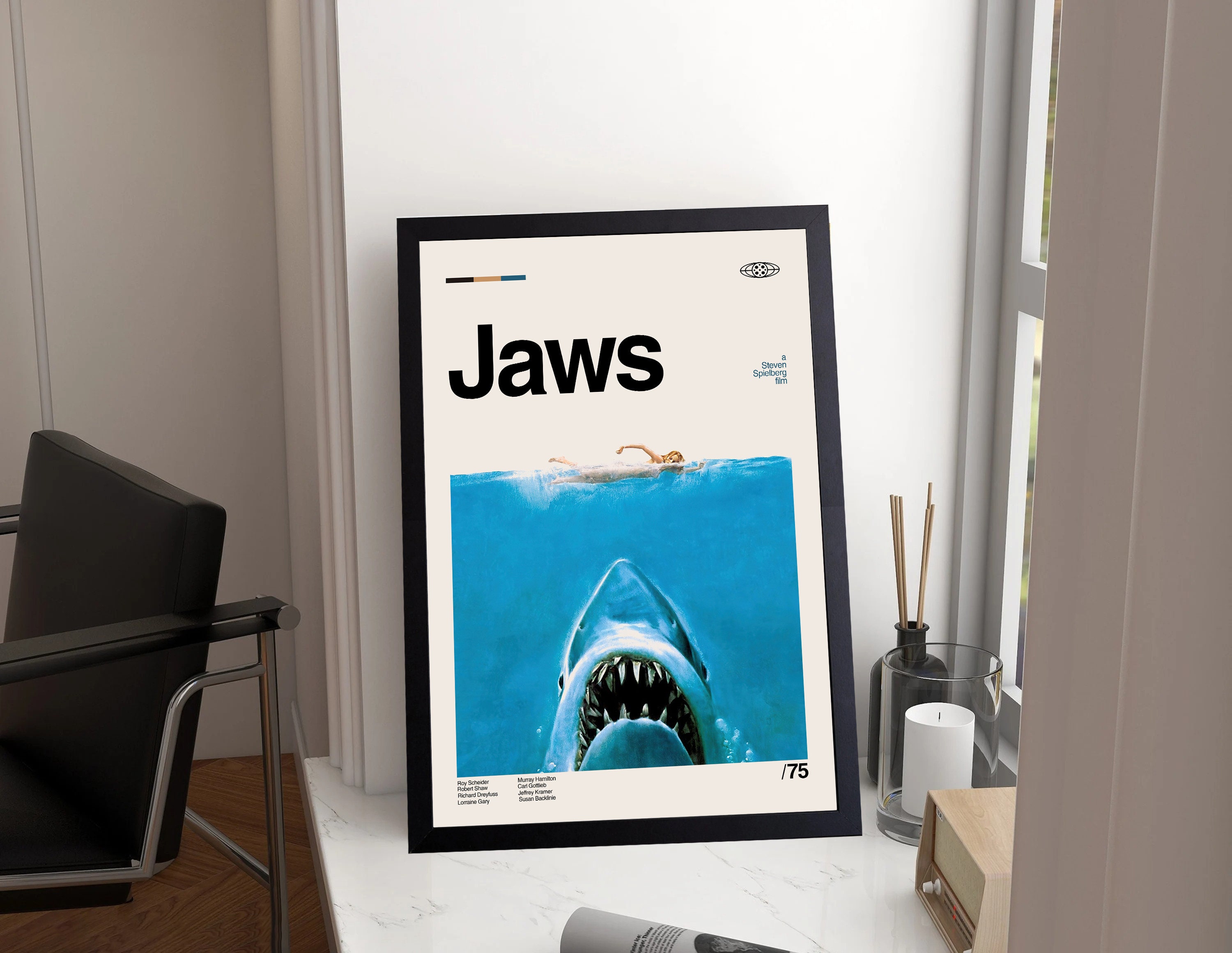 Discover JAWS Movie Poster - Jaws Poster - Movie Poster