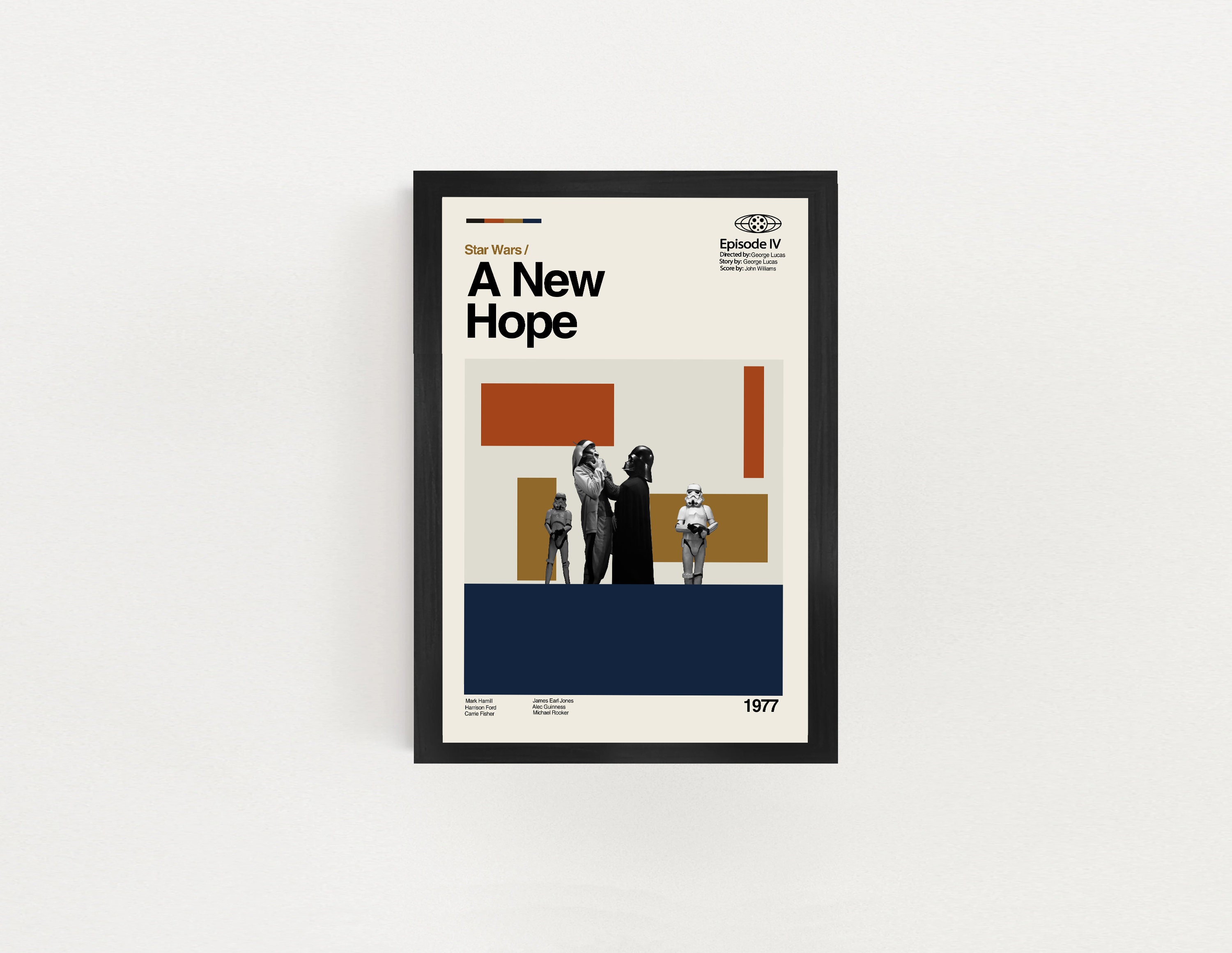 A NEW HOPE Poster - Star Wars Poster - Retro Movie Poster sold by ...