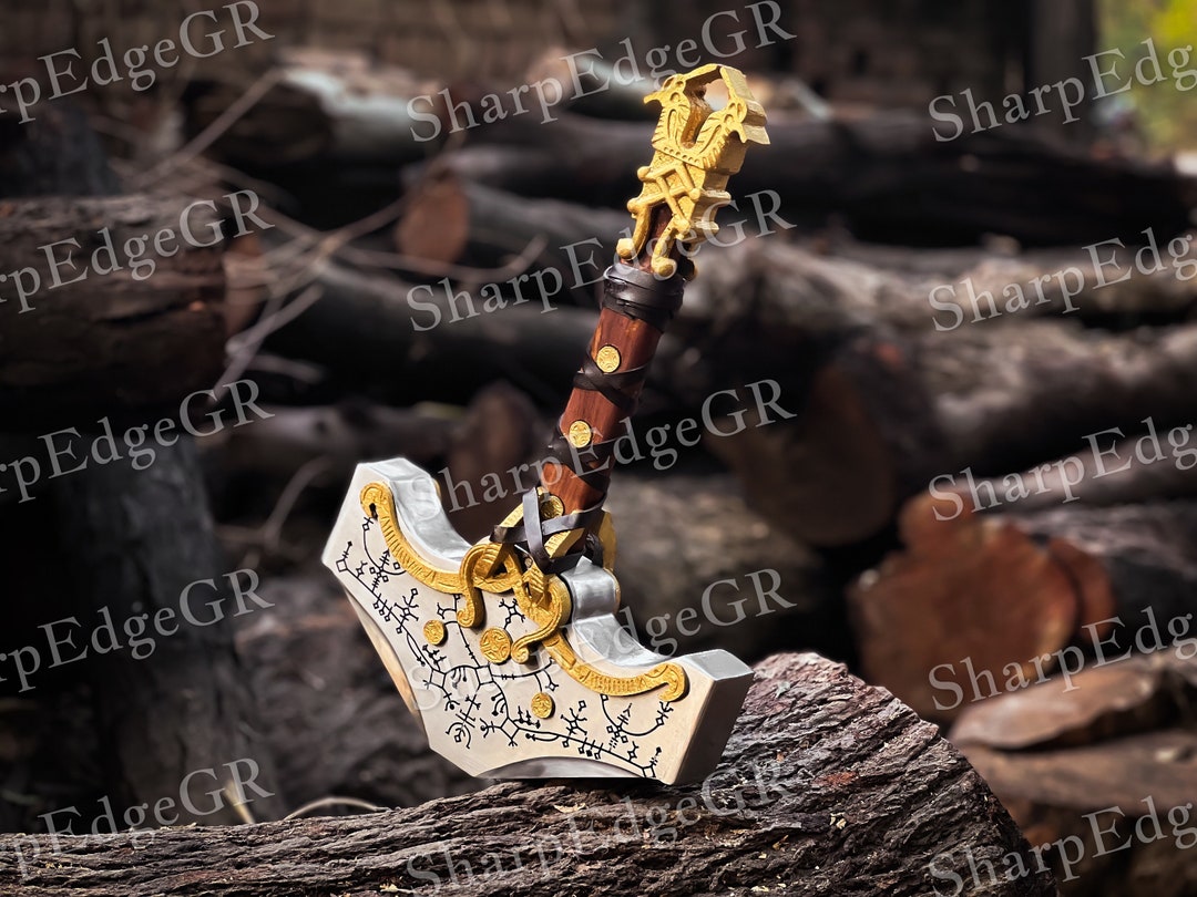 God of War Ragnork Mjolnir, Thor's Hammer Souvenir, God of War Thor