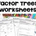 Prime Factorization and Factor Trees Worksheets - Differentiated - Etsy