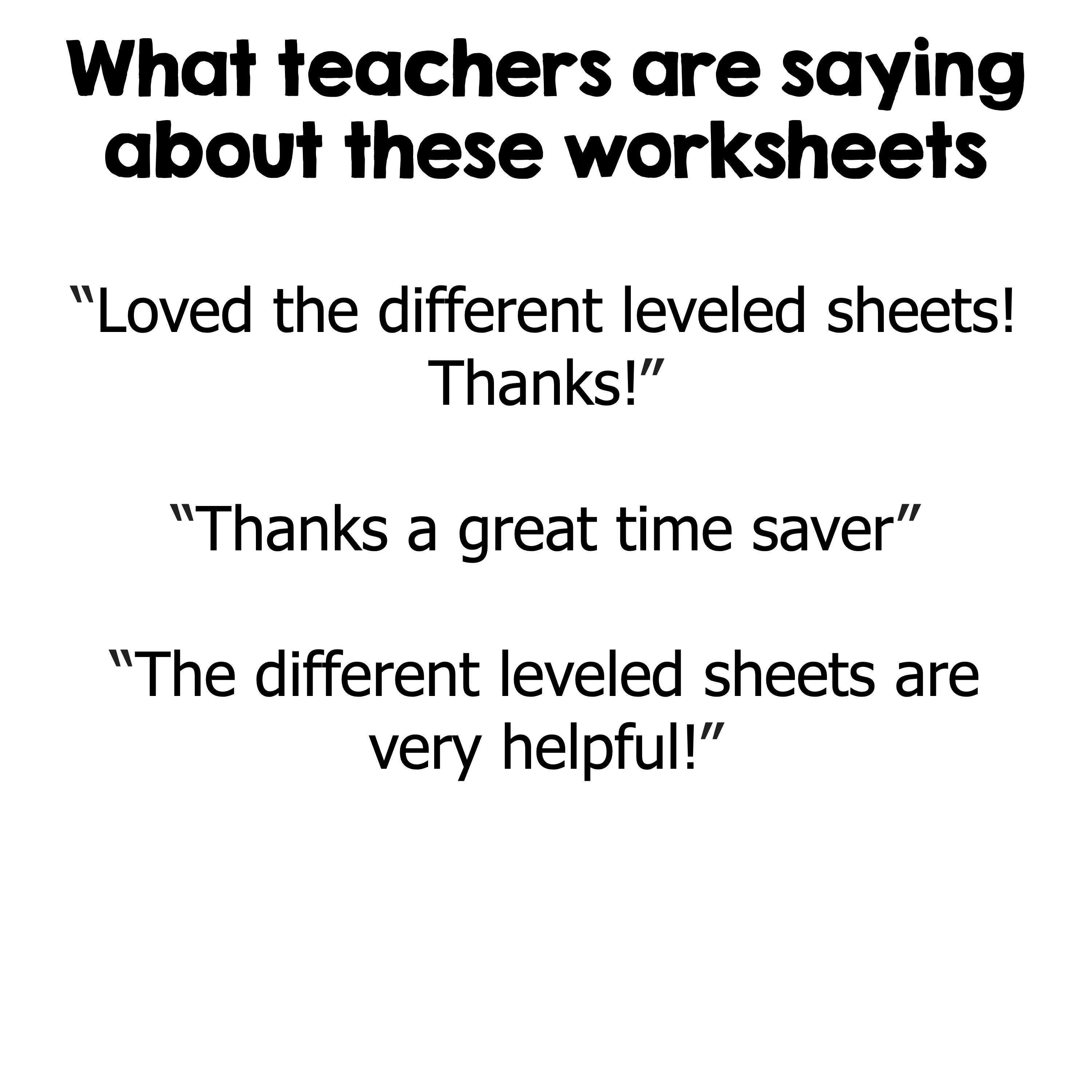 Adding fractions worksheets differentiated etsy