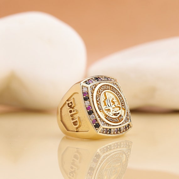 Graduation ring for him clearance
