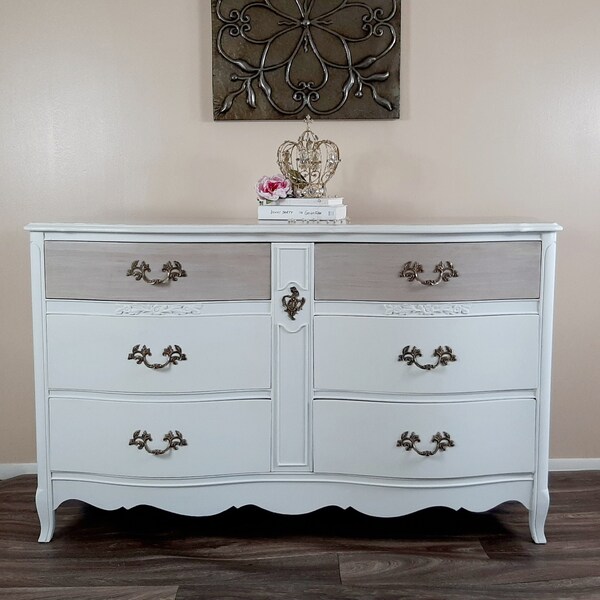 French White Dresser - Etsy