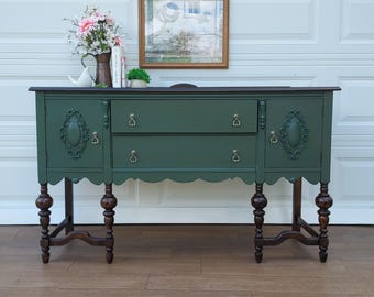 CUSTOM painted buffets- This is a work sample and NOT for sale