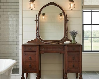AVAILABLE design your own custom painted vanity  ***shipping cost is additional