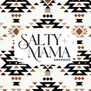Boho Southwestern Aztec Seamless Pattern JPEG Download | Seamless File Digital Download