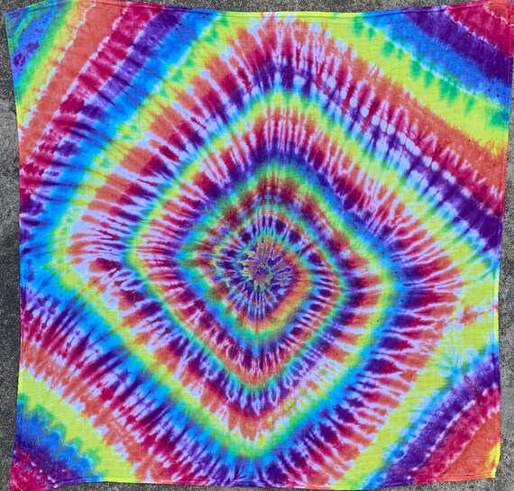 Hand Made Tie Dye Muslin Baby Swaddle Blanket Etsy Canada