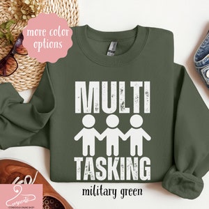 Throuple Sweatshirt Gift, Gift for Throuple T Shirt, Multitasking Polyamory All Male Shirt, Three-way Relationship Hoodie