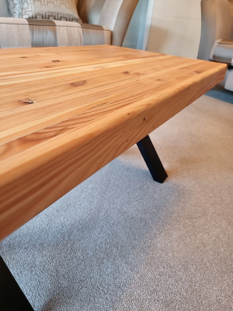 Handmade Wooden Coffee Table Etsy