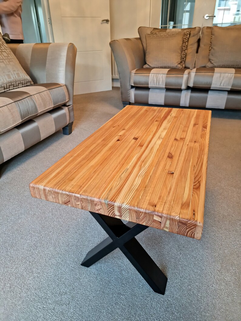 Handmade Wooden Coffee Table Etsy