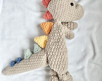 MADE TO ORDER - Crochet Bohosaurus/Dinosaur Snuggler