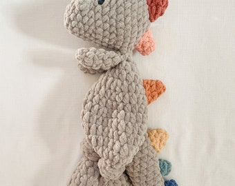 MADE TO ORDER - Crochet Tinysaurus/Dinosaur Snuggler - Small