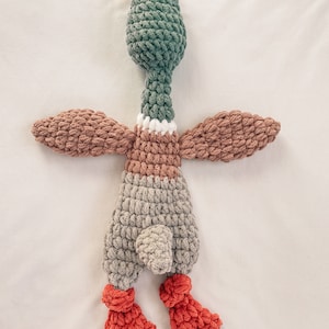 Crochet Mallard Duck Snuggler
