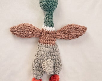 Crochet Mallard Duck Snuggler