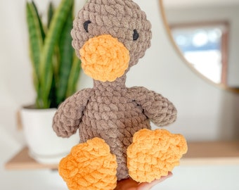 MADE TO ORDER Crochet Duck Stuffy