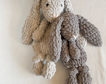 Crochet Bunny Snuggler