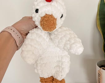 Crochet Chicken Snuggler
