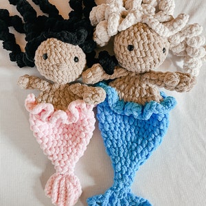 Crochet Mermaid Lovey