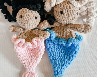 Crochet Mermaid Lovey