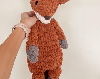 Crochet Fox Snuggler