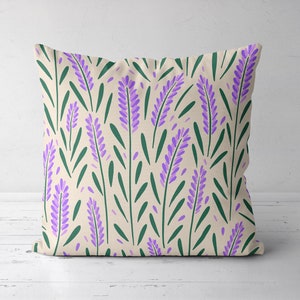 Floral Pillow Cover, Throw Pillow Cover, Outdoor Pillow Case, Botanical Pillow Cover, Modern Home Decor 18x18 20x20 22x22 24x24