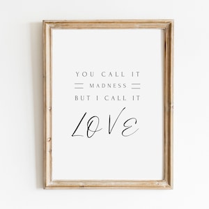 Wall art | Love quote | Minimalist | quote wall art | wall art | walll decor | Living Room Wall Art | quotes | printable wall art | love