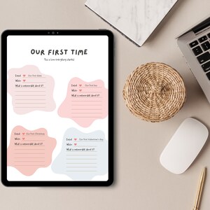 Koppelplanner | Koppeldagboek | Relatieplanner Relatie | Relatietherapie | Afdrukbare planner | Direct downloaden | Gesprek afbeelding 4