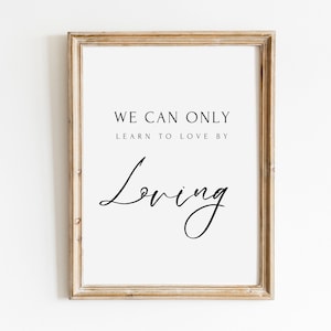 Wall art | Love quote | Minimalist | quote wall art | wall art | walll decor | Living Room Wall Art | quotes | printable wall art | love