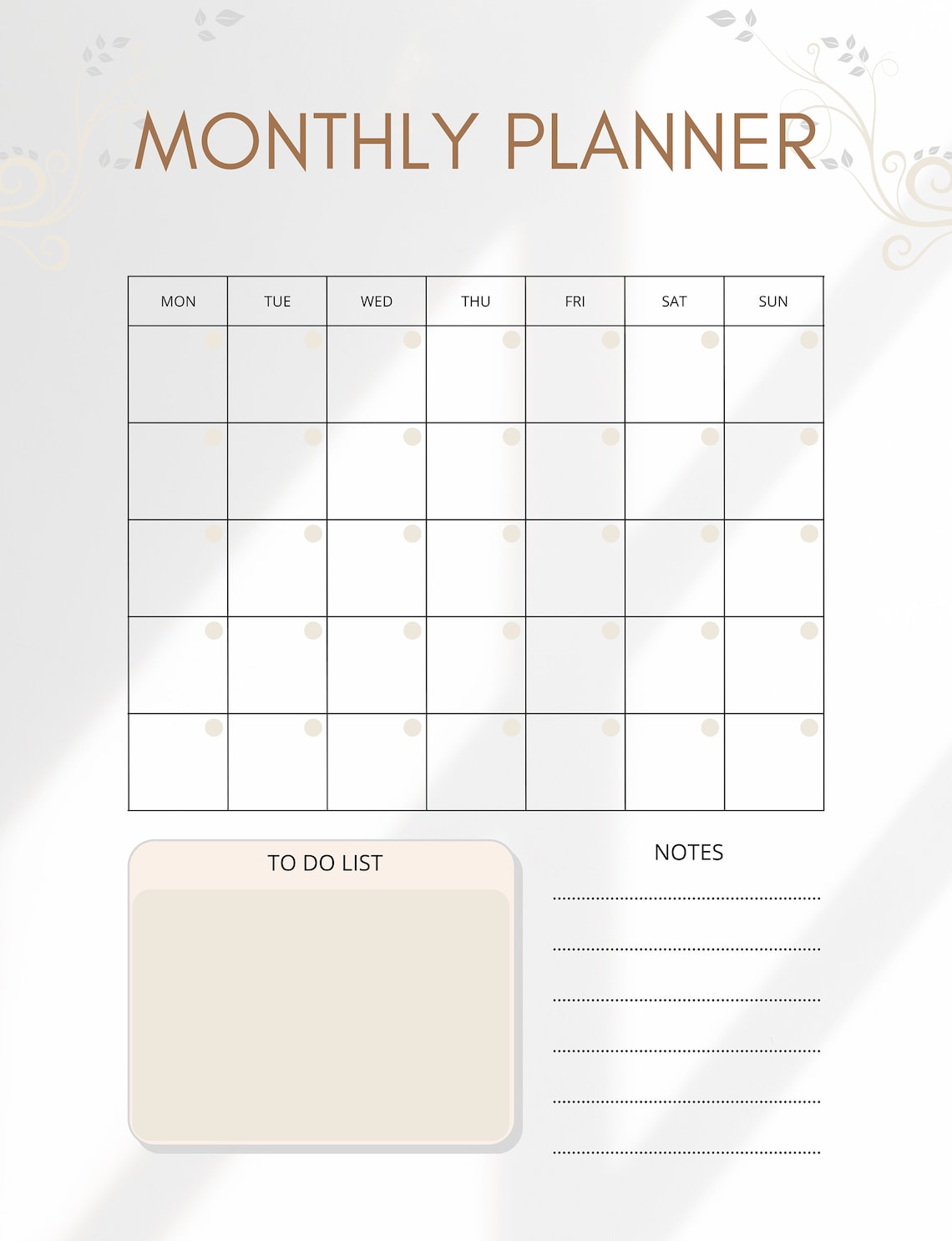 2023 Planner Template. 2023 Template Canva 2023 Weekly Etsy