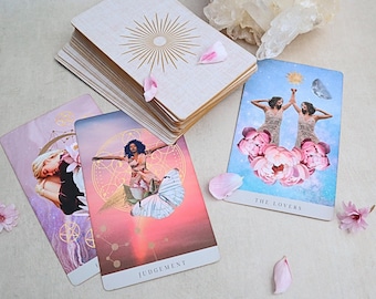 Modern Witch Tarot Deck | Luxe Tarot for Spiritual Growth | Feminine Mysticism, Astral Magic, 78 Cards