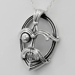 Odin-hangerketting - .925 sterlingzilver - Odin Noorse Allfather heidense sieraden voor mannen of vrouwen