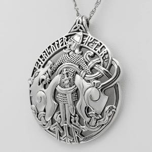 Solid Sterling Silver Norse Viking Jewelry for Men or Women