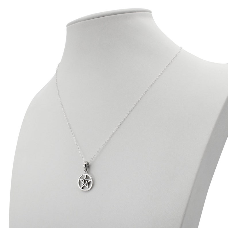 Pagan Necklace Pentagram Jewelry