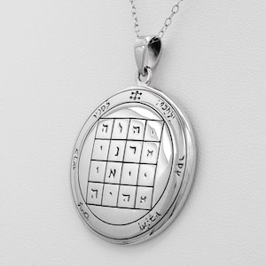First Pentacle of Saturn + 72 names of God – King Solomon Coin