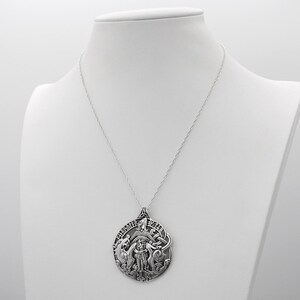 Large Tyr Pendant Necklace