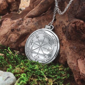 First Pentacle of Mars Ring - Pentacle Seal From the Key of