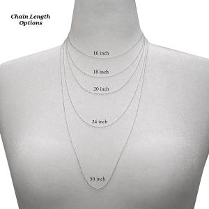 Sterling Silver Pentacle Necklace Pentagram Pendant Chain Options