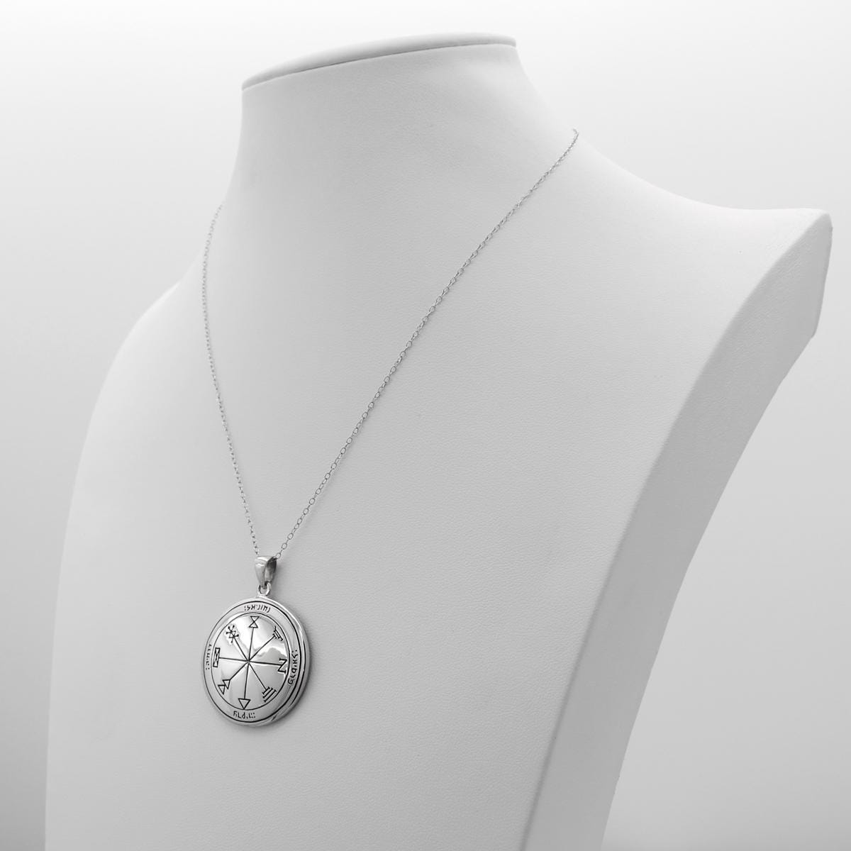 First Pentacle of Jupiter Pendant Sterling Silver Key of