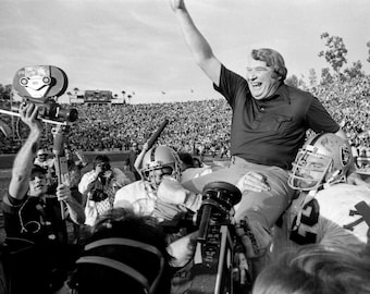 Raiders Legends JOHN MADDEN Glossy 8x10 or 11x14 Photo Los Angeles Print Super Bowl XI Poster