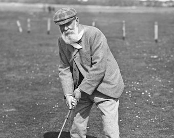Golf Legend OLD TOM MORRIS Glossy 8x10 or 11x14 Photo Scottish Golfer Print Poster