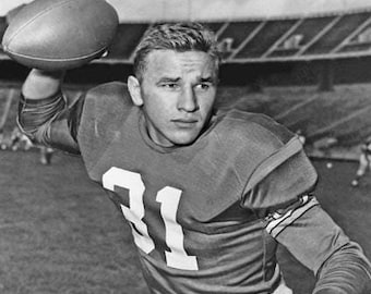 Ohio State Legend VIC JANOWICZ Glossy 8x10 or 11x14 Photo Buckeyes Print College Football Poster