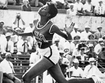 1960 Summer Olympics WILMA RUDOLPH Glossy 8x10 Photo Rome Print